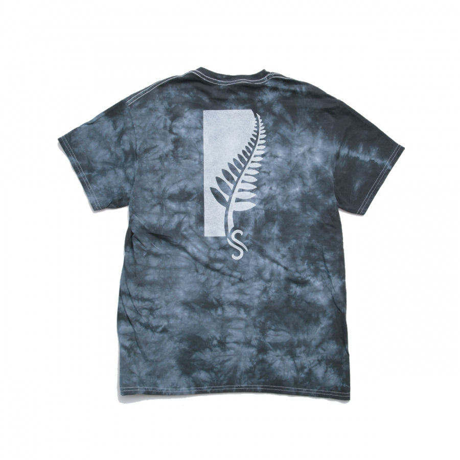"S-SEED GROW" TIE DYEING PRINT T-SHIRT