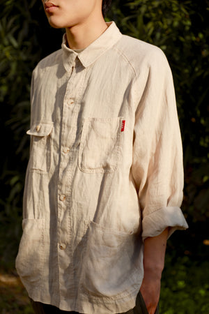 LINEN RELAXFIT 1950 COVERALL
