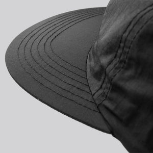 Logo Nylon flat visor cap