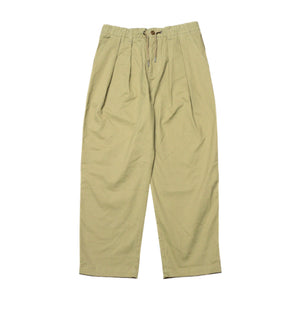 TWILL 2 TUCK FRENCH TROUSERS